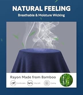 Separatec Mens Underwear Briefs, Breathable Cooling Rayon Made from Bamboo Underwear Men, Dual Pouch Mens Briefs 3 or 4 Pack