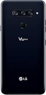 LG V40 ThinQ - 6.4In Screen - 64GB - Verizon - Black (Renewed)