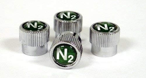 Nitrogen Indicator Tire Valve Stem Caps
