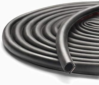 Door Seal,Weather Stripping Seal Strip for car/Doors/Windows, Self-Adhesive Backing Seals Large Gap soundproof? Easy Cut to Size 1 (Black, 26FEET)