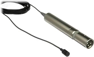 ECM-44 Omni-Directional Electret Condenser Wired Lavalier Microphone