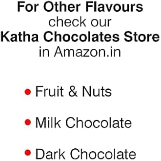 Katha Chocolates First Night Gift, Wedding Night Present, For Husband, For Wife Chocolate Large Bar (100g Bar) (Dark Chocolate)
