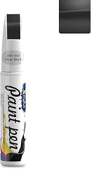 Scratch Repair Touch Up Paint for Cars (Silver Black)