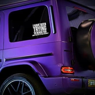 Your Car's Extended Warranty Decal Vinyl Sticker Auto Car Truck Wall Laptop | White | 5.5" Wide