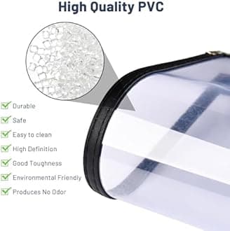 WeChef 30 Packs Restaurant Menu Covers 8.5 x 14 Single Page 1 Page 2 Views Black