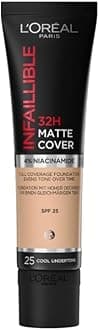 Cover Liquid Foundation, Infallible 24H Matte Cover, Shade 25, 30ML