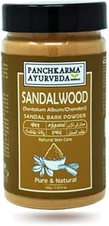 Herbal & Natural Sandalwood Powder (Santalum Album/chandan) For Fairness Sun-Tan Acne-Spot Face Pack (100g)