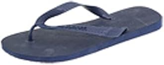 Havaianas Men's Top Flip Flop Sandal, Navy Blue, 11-12 M US