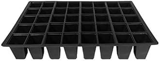 Elixir Gardens 40 Cell Reusable Seed Germination Propagator Tray Inserts/Bedding Trays - 10