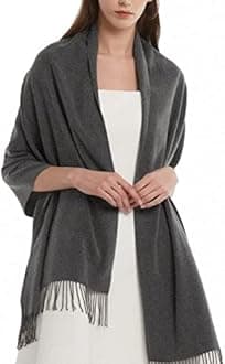 FURTALK Womens Winter Scarf Cashmere Feel Pashmina Shawl Wraps Soft Warm Blanket Scarves for Women