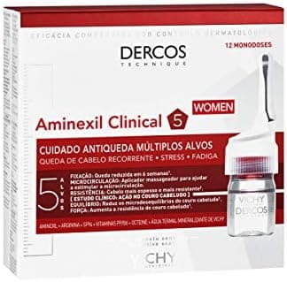 Vichy Dercos Aminexil Clinical 5 Anti-Hair Loss Women 12 monodoses