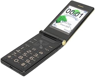PUSOKEI 2G Unlocked Classic Flip Phone for Seniors, 2.8in HD Screen Clamshell Mobile Phone Dual SIM Flip Cell Phone 5900mAh Long Standby Rugged Vintage Flip Phone with Flashlight,