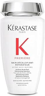 Premiere Sulfate-Free Hair Repair Shampoo - For All Damaged Hair Types, Strengthens & Smoothes, With Citric Acid, Removes Buildup & Decalcifies