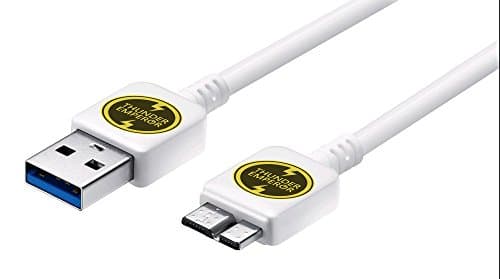 ThunderEmperor Micro USB 3.0 Data Sync & Charging Cable for Samsung Galaxy S5 / Note 3 III N900 N9002 N9005 (WHITE)