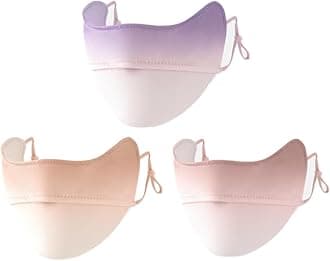 Ligart UV Face Mask Washable Reusable Exercise Breathable Sun Protection Golf Sports Face Mask for Women