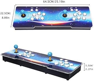 26800 Games in 1 Pandora Box Arcade Console - 3D Games, 1-4 Players - Favorite List, Save/Search/Hide/Pause Game, HDMI VGA to Connect for TV- Powerful Hardware for Arcade Gaming