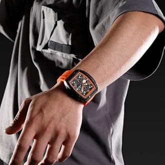 NAVIFORCE Watches for Men Quartz Chronograph Fashion Watch,Colorful Silicone Band,with Auto Date Waterproof Women Wrist Watch,Gift