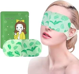 Heated Eye Mask, 20 Packs Masks for Dark Circles and Puffiness Dry Eyes Stress Relief Disposable Steam Mask, Works Better with Eye Cream, Portable for Beauty Personal Care - Unscented