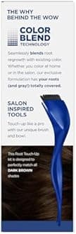 Clairol Permanent Root Touch-Up Kit, Dark Brown 4, 1 Application