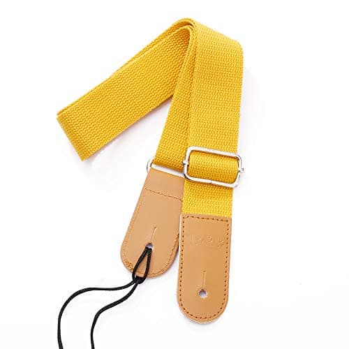 Delicate Soprano Ukulele Strap Yellow