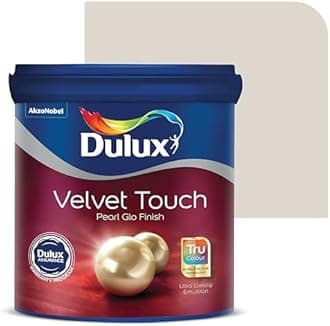 Dulux Velvet Touch Pearl GLO Interior Emulsion Paint (20L, Carolina Strand) – Luxurious soft-sheen wall paint, highly durable, washable, rich, intense colors, with 6-year warranty