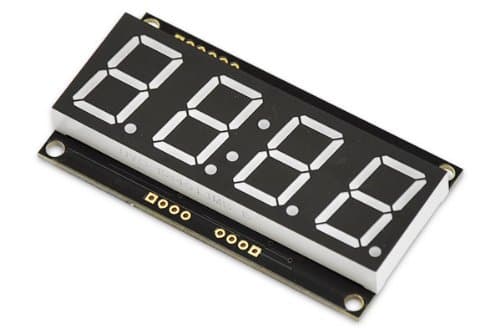 0.8" 7 segment LED display (red)