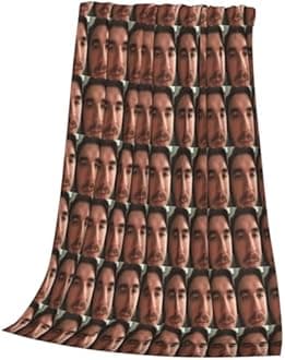 Flannel Blanket Super Soft Cozy Luxury Lightweight Couch Sofa Bed Fleece Blankets for All Season 80"x60"