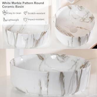 30" Solid Wood Bathroom Vanity with Sink, Wall Mounted Floating Bathroom Vanity with Ultra-Thin Marble Sink and Top, Large Drawer for Ample Storage Space and No Assembly Required, Light Green