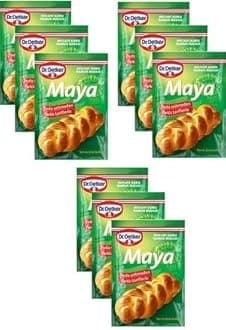 Dr. Oetker Yeast Maya From Turkey 10gr - 9 pc