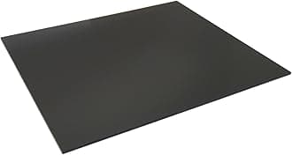335x300x5mm Fiberglass G10 Composite Laminate Sheet Panel 13x11.8 (Black)