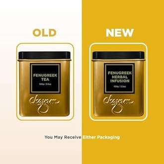 CHAYAM Fenugreek Seed Tea 50+Cups/3.53oz | Herbal Tea with Fennel, Cumin, Ajwain, Licorice | Tea for Gut Health, Digestion & Relaxation | Caffeine-Free | 100% Natural, No Added Sugar, No Added Flavor