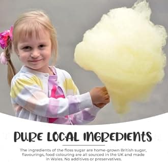 Baking Beauty and Beyond Premium Candy Floss Sugar 400g - Irish Cream Flavour