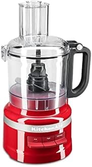 KitchenAid KFP0718ER Food Processor, 7_Cup, Empire Red