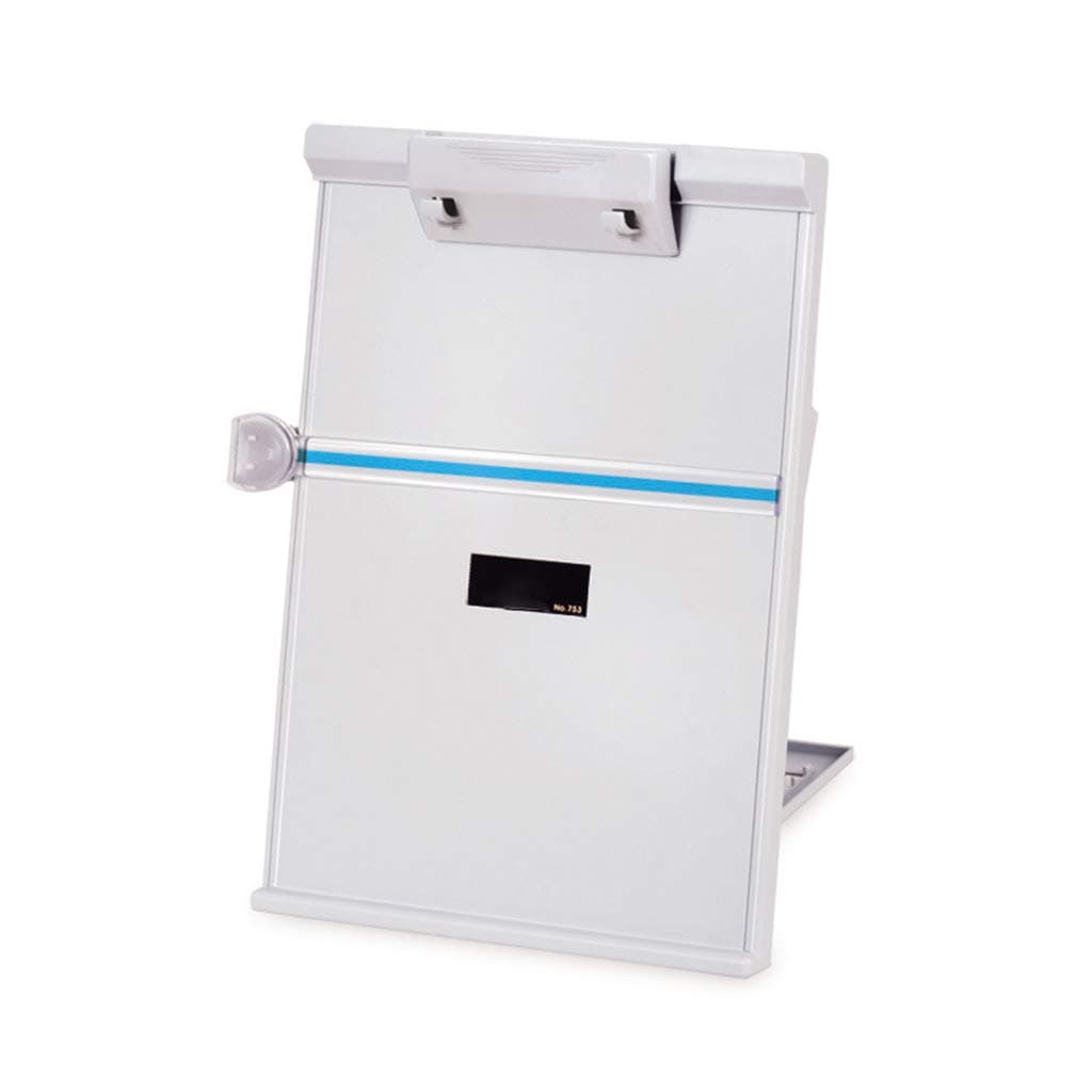 lailongp Plastic Adjustable Computer Document Holder Book Rack Stand