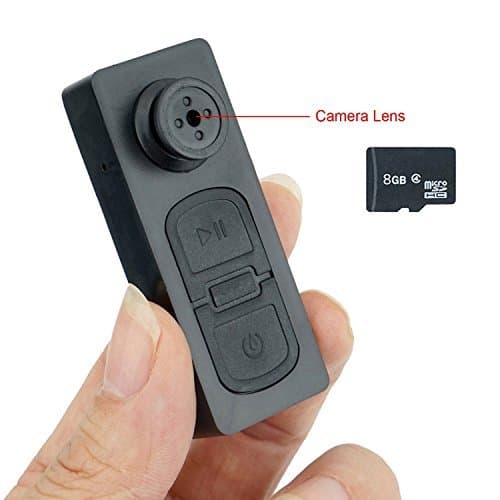 8G Mini Spy Camera ，HD Portable Hidden Camera， Security Camera Home （Pets, Grandparents, Baby, House Monitor）