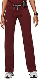 FIGS Kade Cargo Scrub Pants for Women — Classic Fit, Straight Leg, 4 Pockets, Yoga Waistband, Anti-Wrinkle Women Scrub Pants