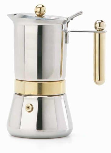 2 Cup Espresso Maker Gold