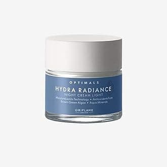 ORIFLAME Optimals Hydra Radiance Night Cream Light For All Skin Types - 50 Ml