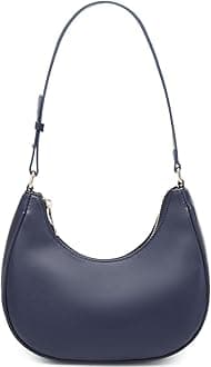 Crescent Shoulder Bags for Women Cute Hobo Tote Handbag Under the Arm Purses Mini Clutch Purse with Zipper Closure | Crescent, Cute, Under the Arm, Purses, Mini, with Zipper Closure
