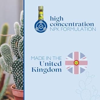 Baby Bio Cactus Food - Balanced Growth for Cacti - Stronger Cactus Spines - Healthy Cactus Growth - Concentrate, 175ml