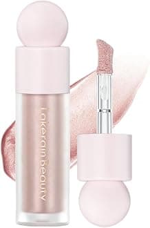 Mysense Liquid Highlighter Makeup, Natural Glow Face Highlighter Stick, Silky Smooth Light Liquid Luminizer, Long Lasting Shimmering Face Illuminator Make up, #03 Rose Gold
