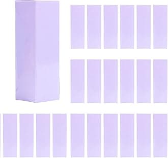 COSIDEA 50 PCS Empty purple Lip Gloss Boxes W28 xW28 xH89mm / W1.02xW1.02xH3.5 inch, Cosmetic Perfume/Mascara Box Packaging for Small Business Wholesale, small Kraft Paper Box Luxury Holder Wrapping