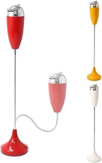 Outdoor Ashtray with Lid - Adjustable Smoking Stand for Outside Patio Outdoor with Flexible Shaft, Indoor Cigarette Ash Tray Butt Disposal Windproof Gift Men (Red, 5.9x5.9x29.5"/Height)