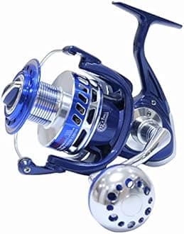 HiUmi 30kg Power Drag Saltiga Spinning Reels Heavy Duty Sea Fishing Boat Fishing Jigging Reel 4000 5000 6000 7000 8000 9000