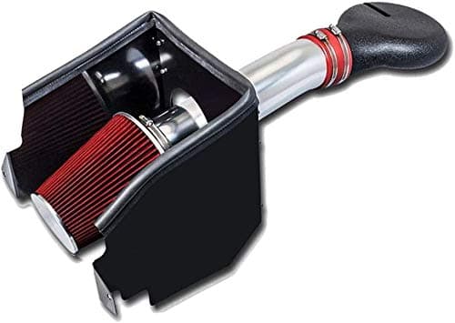 Performance Cold Air Intake Kit With Filter Replacement for 1994-2001 Ram 1500 & 1994-2002 Ram 2500 V8 (Red)