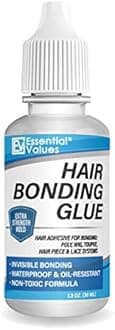 Lace Glue (1.30 fl oz / 38mL), Hair Glue | Invisible Bonding Adhesive Glue with Moisture Control Technology – Perfect for Poly & Lace Hairpieces, Wigs, Toupee Systems