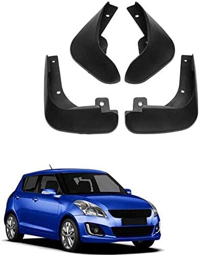 Custom Mud Flaps Mudguards Splash Guards For Suzuki Swift 2011 2012 2013 2014 2015 2016 Guard Front and Rear 4pc Set