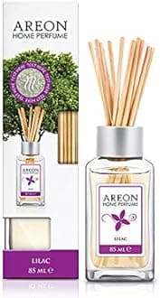 Areon Home Luxury Perfume Reed Diffuser Lilac + 10 Rattan Reeds