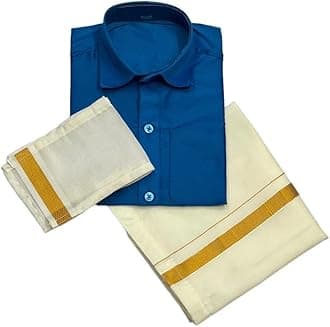 Bhandari Fashion Boys Traditional Dhoti & Shirts Set