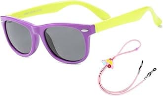 Flexible Kids Sunglasses Polarized Sun Glasses Girls Boys Shades UV400 Protection Eyewear for Age 2-8